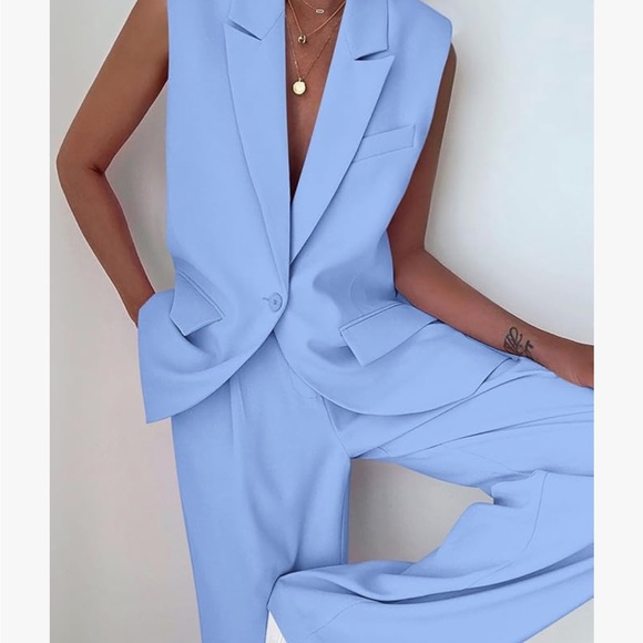 Pretty garden Amazon two piece suit set - Picture 2 of 14